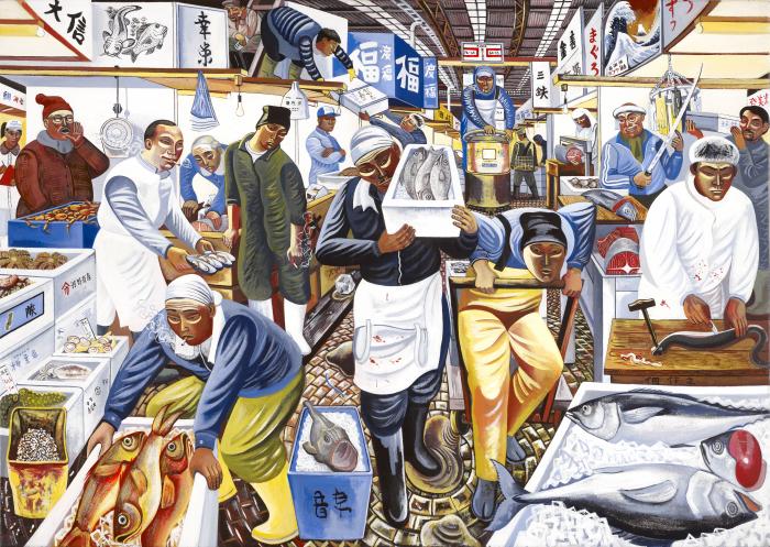 tsukiji fish market